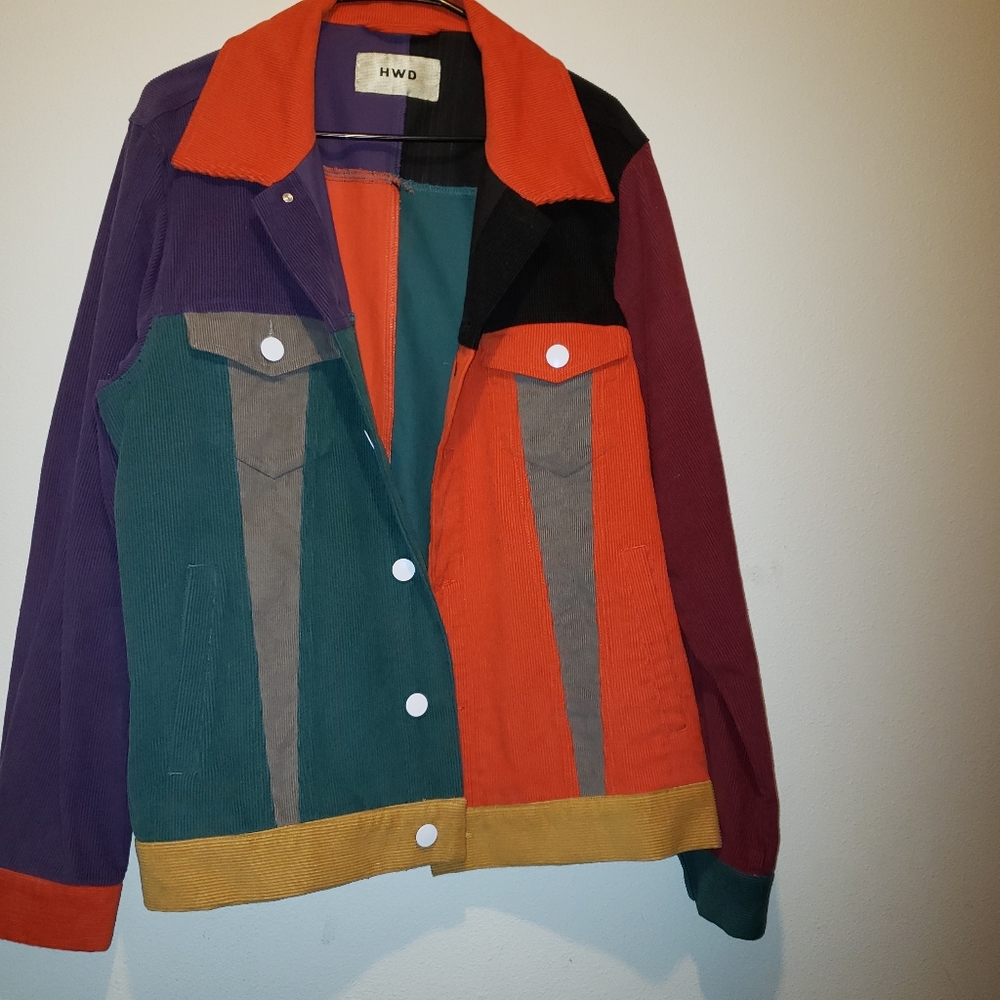Half way dead corduroy jacket rare vintage